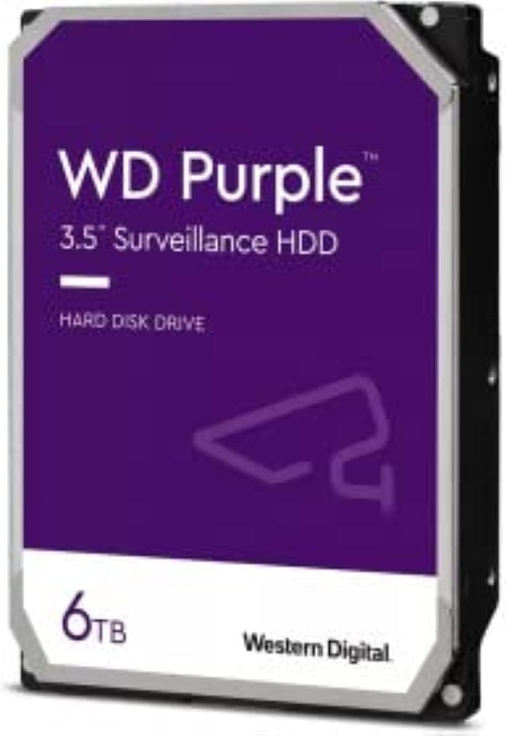 Western Digital 6TB WD Purple Surveillance Internal Hard Drive HDD