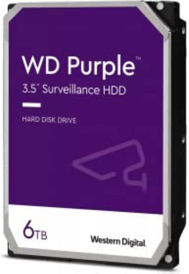 Western Digital 6TB WD Purple Surveillance Internal Hard Drive HDD