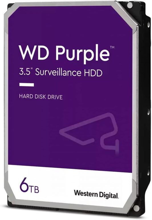 Western Digital 6TB WD Purple Surveillance Internal Hard Drive HDD