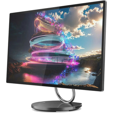 Lenovo Yoga AIO 32ILL10 All-in-One (2025) Desktop – 2nd Sereis / Intel Core Ultra 7-256V / 31.5inch UHD / 1TB SSD / 32GB RAM / 6GB NVIDIA GeForce RTX 4050 / Windows 11 Pro / English & Arabic Keyboard / Storm Grey / Middle East Version