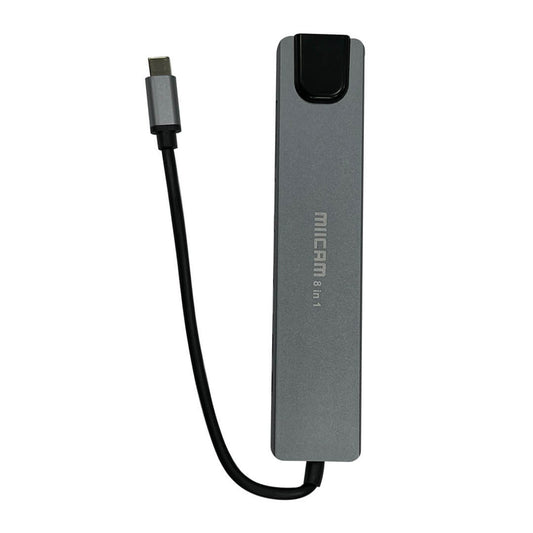 MIICAM USB-C MULTIPORT Hub 8-in-1