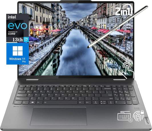 Lenovo Yoga 7i 16" 2-in-1 Laptop, 13th Intel Evo
