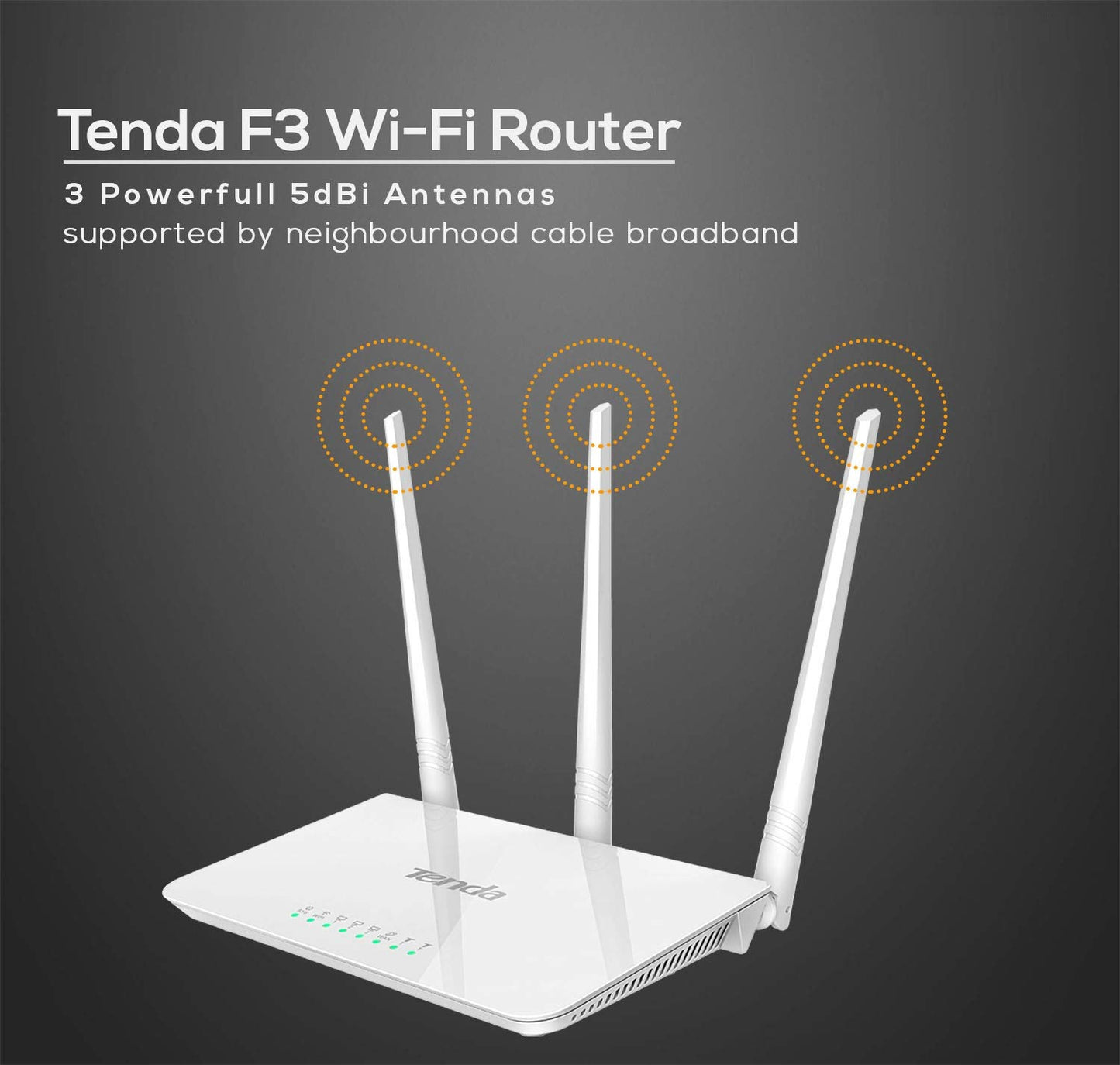 Tenda F3 300Mbps Wi-Fi Router
