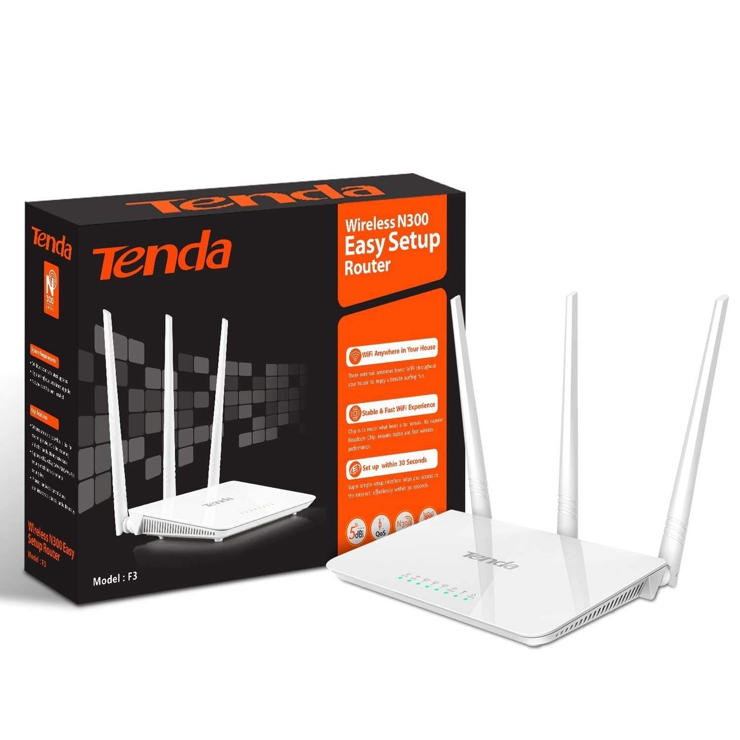 Tenda F3 300Mbps Wi-Fi Router