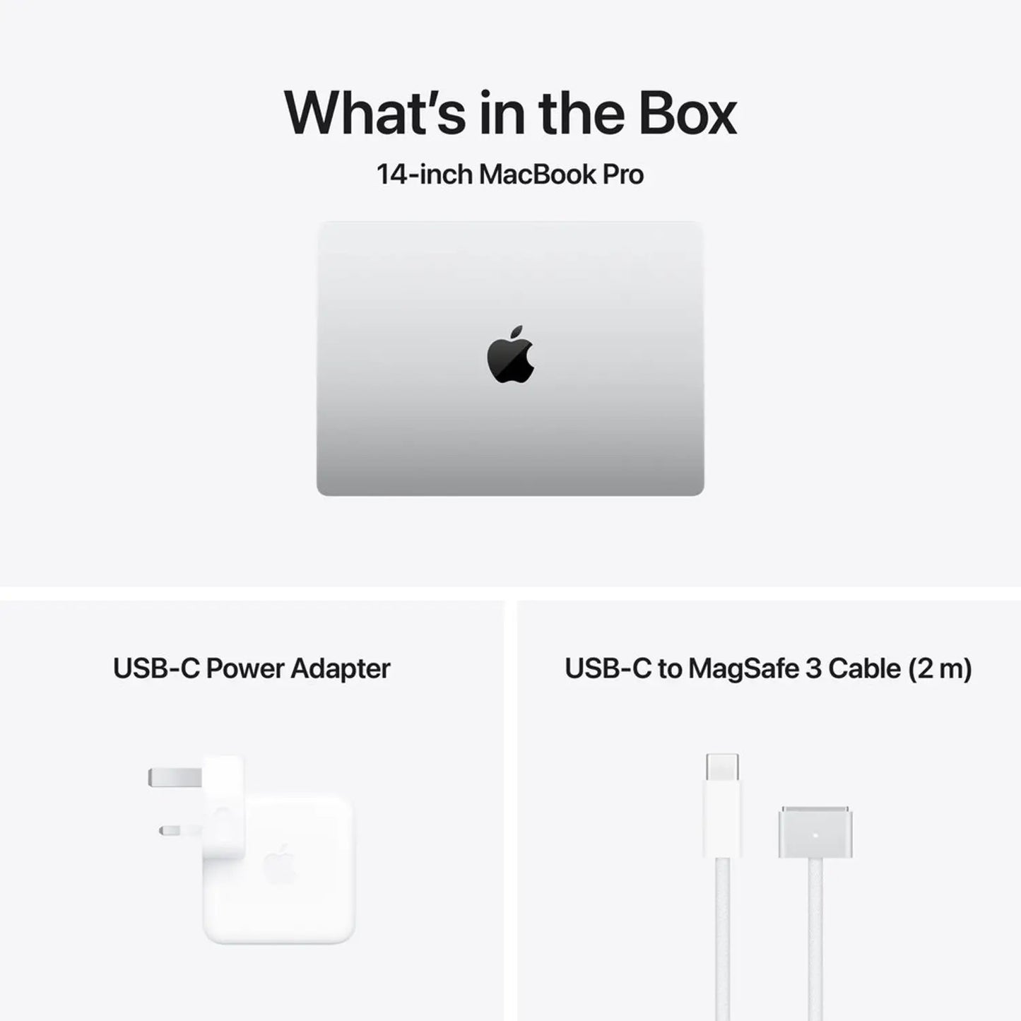 Apple MacBook Pro 14-inch (2025) – M5 with 10-core CPU / 16GB RAM / 512GB SSD / 10-core GPU / macOS Sequoia / English & Arabic Keyboard / Silver / Middle East Version