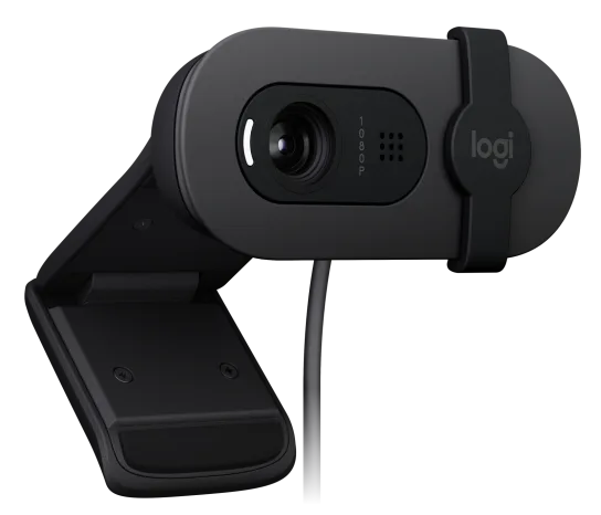 LOGITECH BRIO 100 FHD USB WEBCAM GRAPHITE (960-001585)