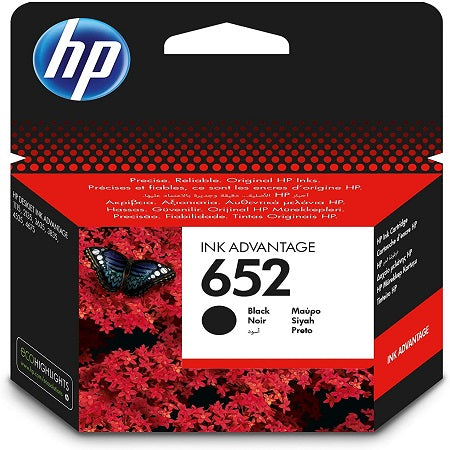 HP 652 Black Original Ink Cartridge