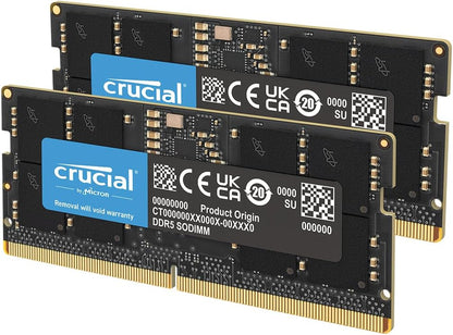 Crucial 32GB Kit (16GBx2) DDR5-5600 SODIMM