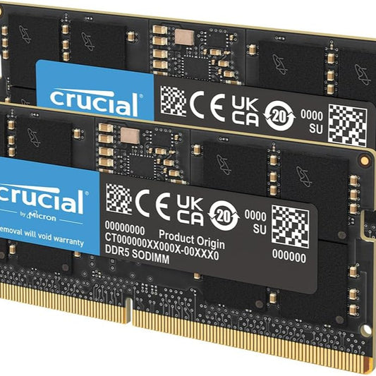 Crucial 32GB Kit (16GBx2) DDR5-5600 SODIMM