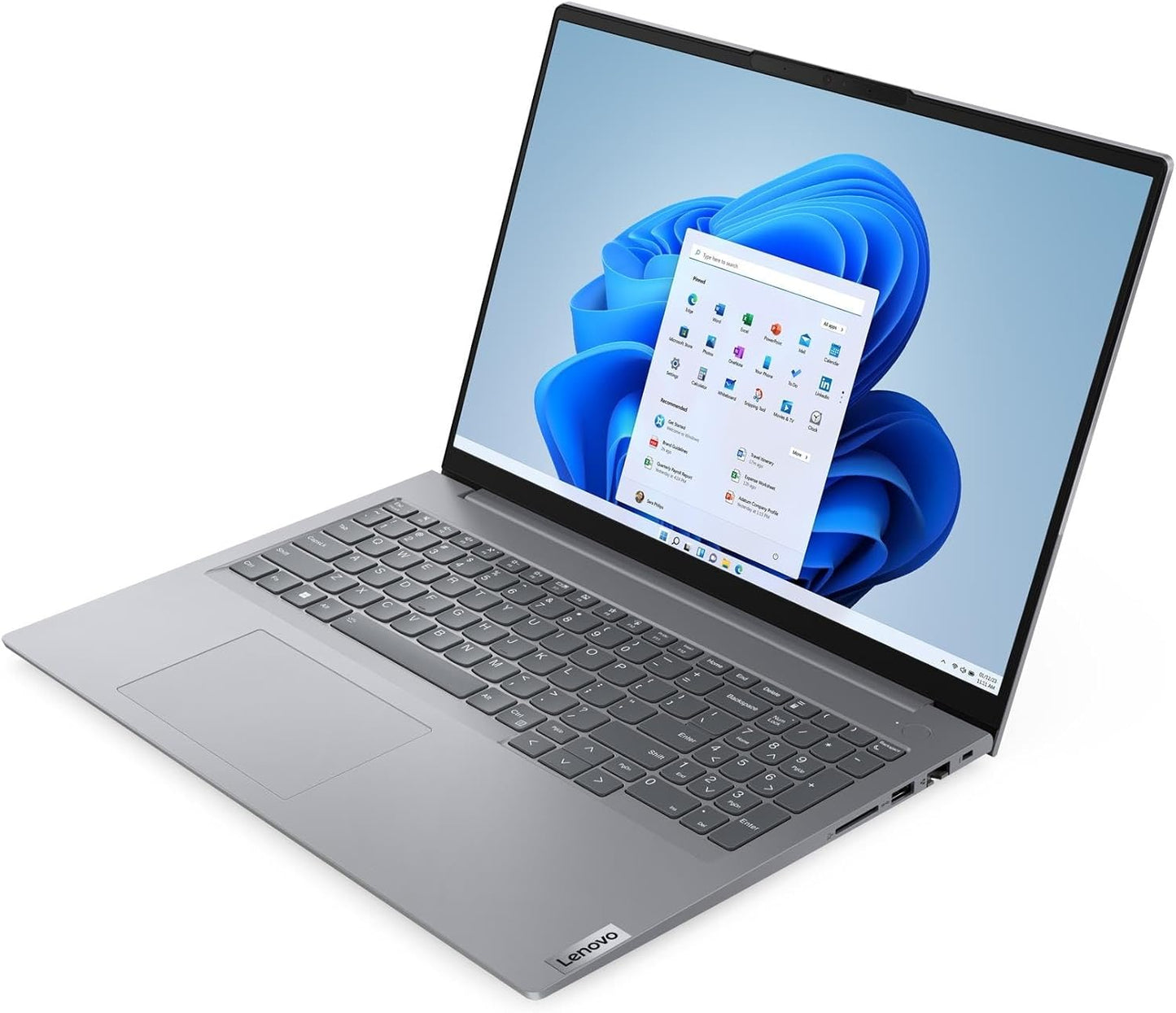 Lenovo ThinkBook 16 G6 IRL Laptop – 13th Gen / Intel Core i5-13420H / 16inch WUXGA / 512GB SSD / 8GB RAM / Shared Intel UHD Graphics / DOS / English Keyboard / Arctic Grey / International Version – [21KH00RRAK]