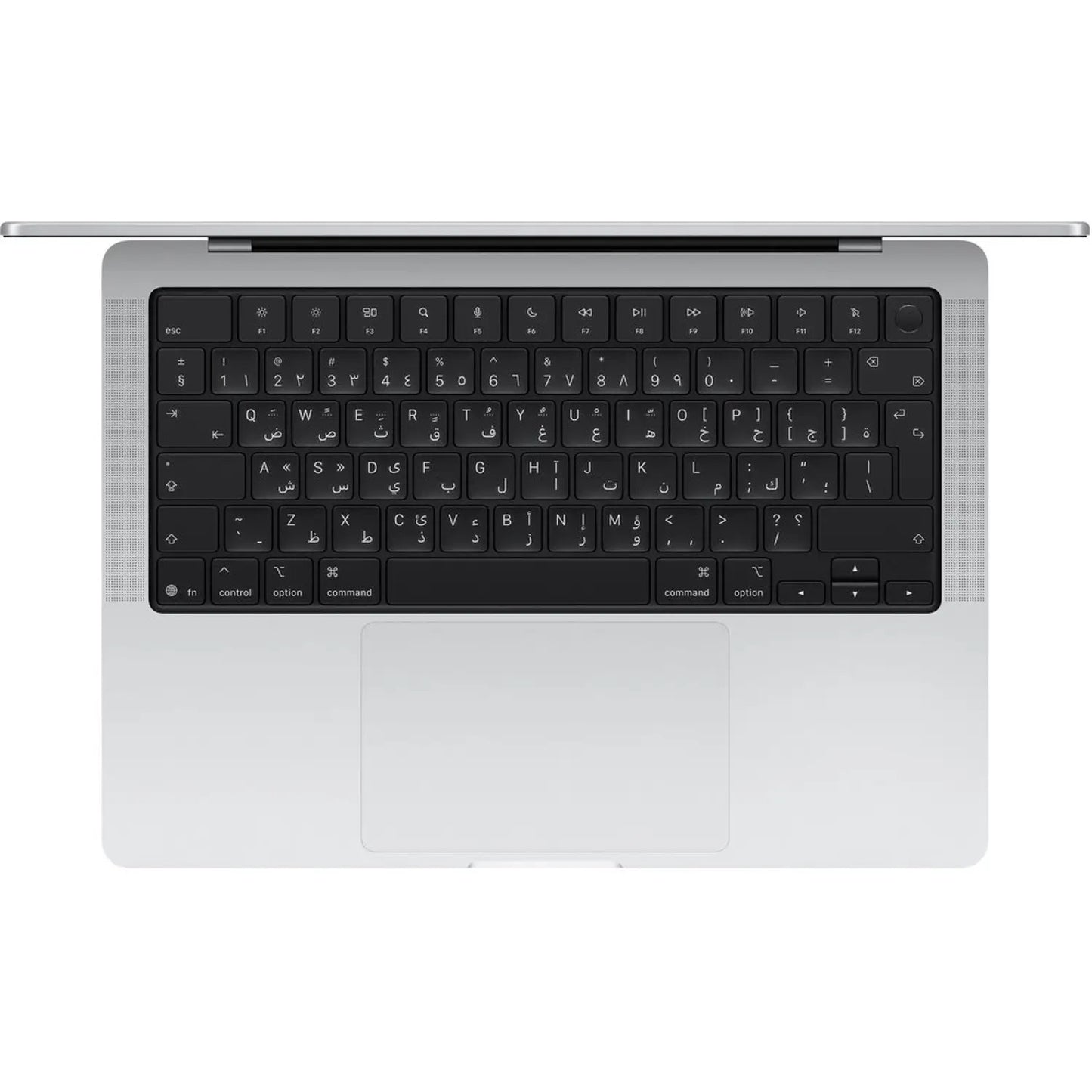 Apple MacBook Pro 14-inch (2025) – M5 with 10-core CPU / 16GB RAM / 512GB SSD / 10-core GPU / macOS Sequoia / English & Arabic Keyboard / Silver / Middle East Version
