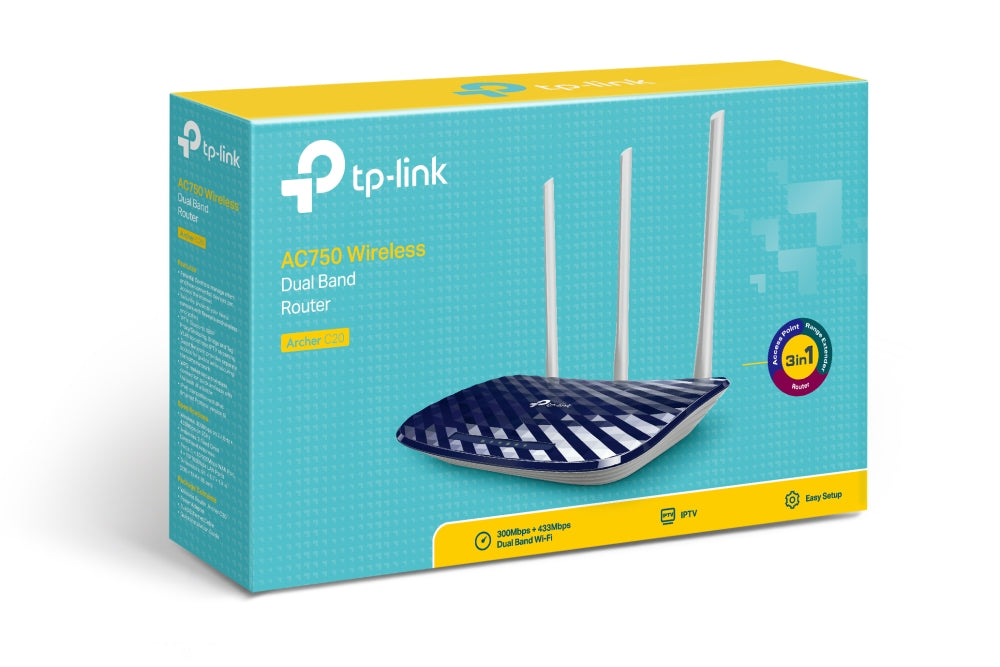 TP-LINK AC750 Wireless Dual Band Router