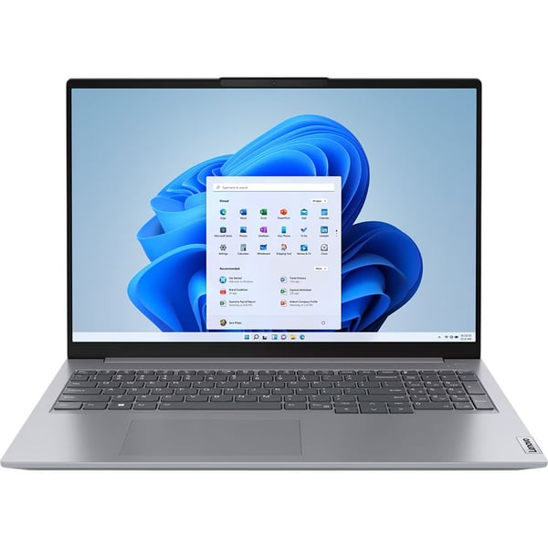 Lenovo ThinkBook 16 G6 IRL Laptop – 13th Gen / Intel Core i5-13420H / 16inch WUXGA / 512GB SSD / 8GB RAM / Shared Intel UHD Graphics / DOS / English Keyboard / Arctic Grey / International Version – [21KH00RRAK]