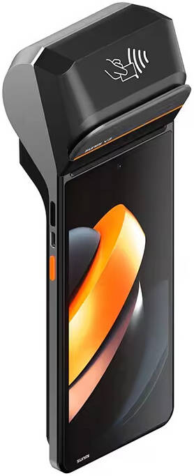 SUNMI V3 Smart Mobile POS Terminal – 4G LTE, Android, 3GB RAM, 32GB Storage, Touchscreen, Built-in Printer.