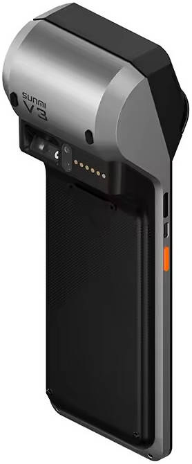 SUNMI V3 Smart Mobile POS Terminal – 4G LTE, Android, 3GB RAM, 32GB Storage, Touchscreen, Built-in Printer.
