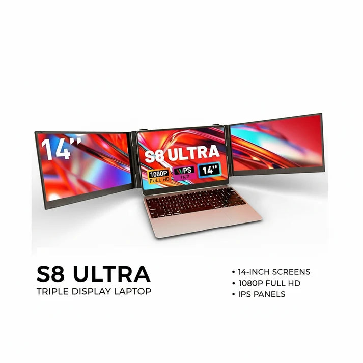 V2com Screen S8 Ultra Triple Display