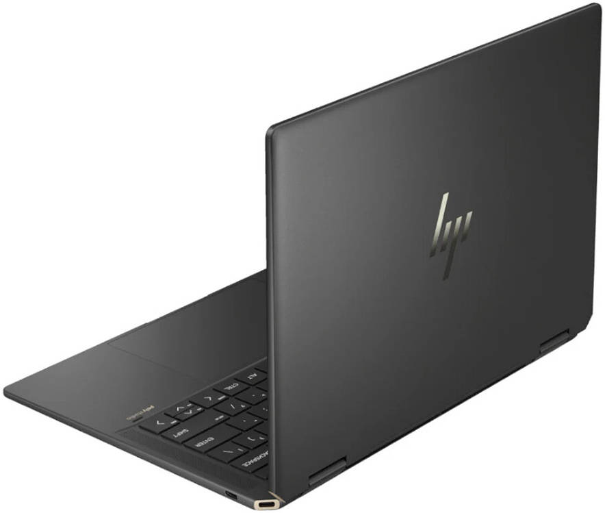 HP Spectre X360 2-in-1 Convertible Laptop 14t-eu100, 14" OLED QHD+ Touch Display, Intel Ultra 7 155H 16-Core, 32GB RAM, 2TB NVMe SSD, Intel Arc Graphics, English K/B, Win11 Home, Nighfall Black | 7K635AV-3