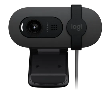LOGITECH BRIO 100 FHD USB WEBCAM GRAPHITE (960-001585)