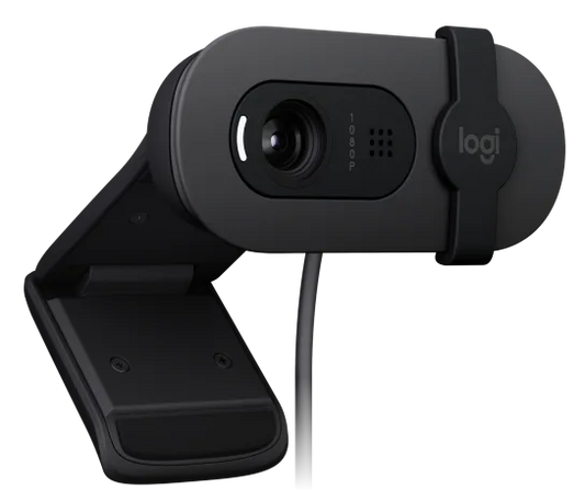 LOGITECH BRIO 100 FHD USB WEBCAM GRAPHITE (960-001585)