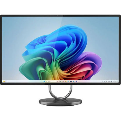 Lenovo Yoga AIO 32ILL10 All-in-One (2025) Desktop – 2nd Sereis / Intel Core Ultra 7-256V / 31.5inch UHD / 1TB SSD / 32GB RAM / 6GB NVIDIA GeForce RTX 4050 / Windows 11 Pro / English & Arabic Keyboard / Storm Grey / Middle East Version