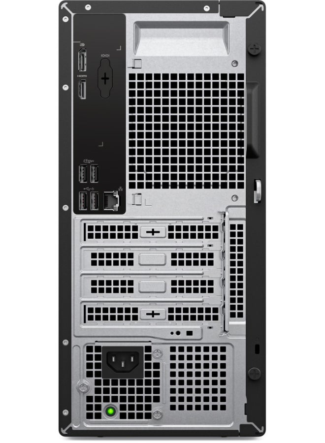 Dell Tower ECT1250 Desktop Computer, Intel Core i3-14100 Processor, 8GB RAM, 512GB SSD, Intel UHD Graphics 730